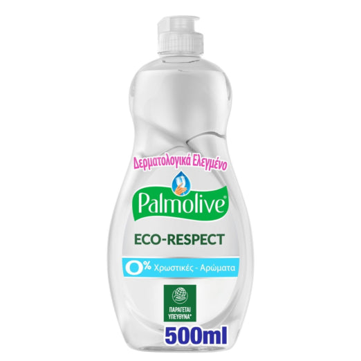 Palmolive Dishwashing Liquid with 0% Dyes-Perfumes 500ml 12t (8718951306967)