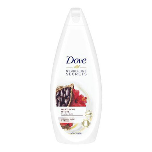 Dove Shower Gel 750ml Nourishing Secrets Nurturing Ritual Creamy Cacao &amp; Hibiscus 12t (8710847974205)