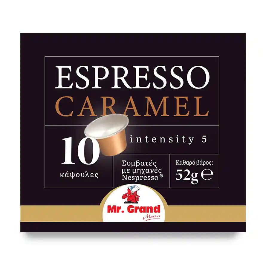 MR GRAND CAPS ESPRESSO - (10τεμ.) (CARAMEL) (Σ10) (5203278063974)