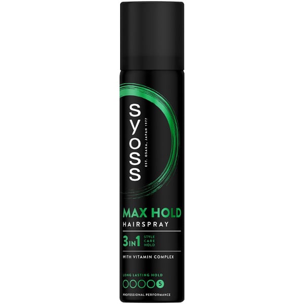 SYOSS HAIRSPRAY MAX HOLD MINI 75ML (Σ12) (5410091753733)