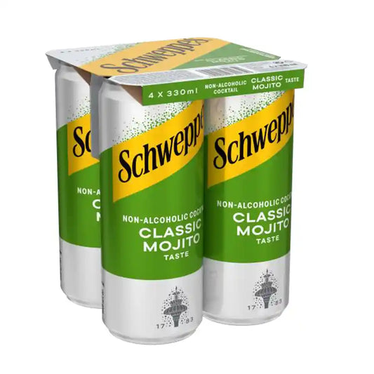 SCHWEPPES ΚΟΥΤΙ 4x330ml. - (MOJITO) (Σ6) (5449000304889)
