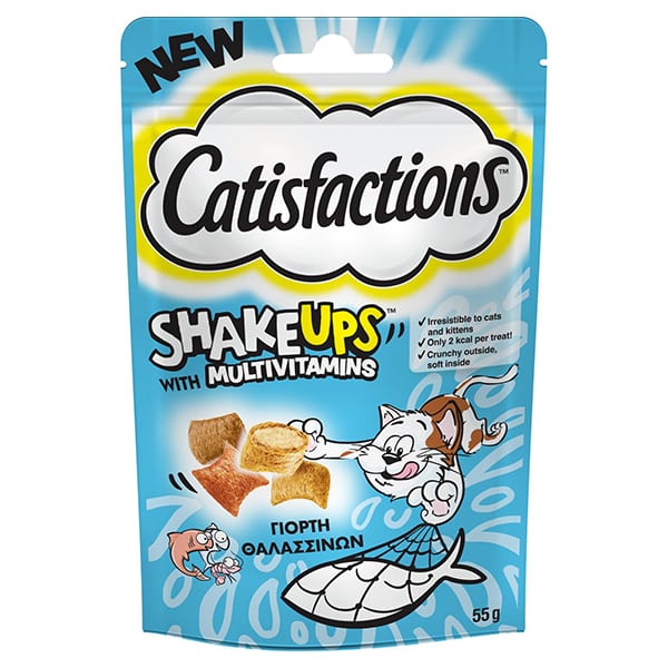 CATISFACTIONS ΓΑΤΟΤΡΟΦΗ 55gr. - (SHAKE UPS) (ΓΙΟΡΤΗ ΘΑΛΑΣΣΙΝΩΝ) (Σ6) (5998749144602)