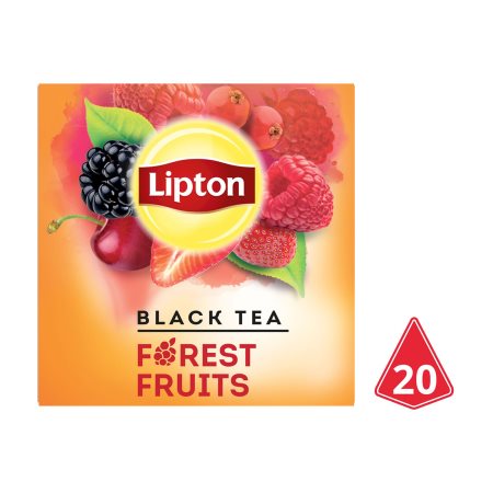 Lipton Μαύρο Τσάι Φρούτα Του Δάσους 20 Φακελάκια 12τ (8722700140542)