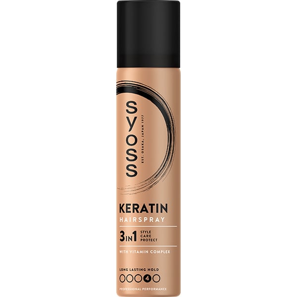 SYOSS HAIRSPRAY KERATIN MINI 75ML (Σ12) (5410091774998)