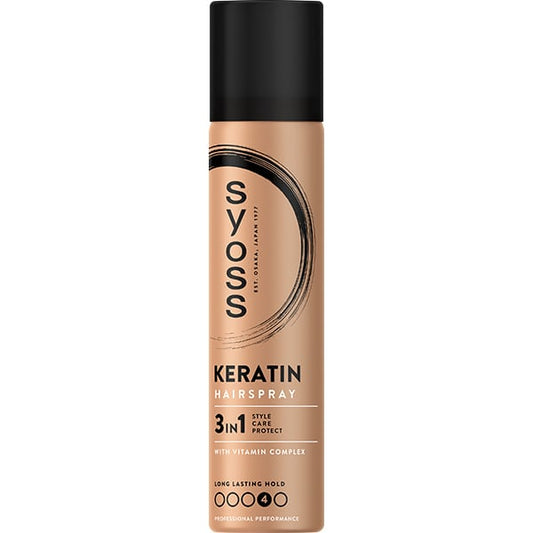 SYOSS HAIRSPRAY KERATIN MINI 75ML (Σ12) (5410091774998)