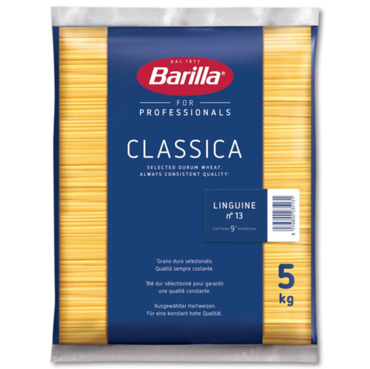 BARILLA ΖΥΜΑΡΙΚΑ CATERING 5kg. - (Νο. 13 ΛΙΓΚΟΥΙΝΙ) (Σ3) (8076800035131)