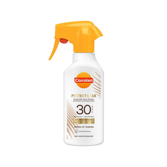 CARROTEN MILK SPRAY TAN & PROT TRIG SPF30 270ml (Σ6) (5201314180494)