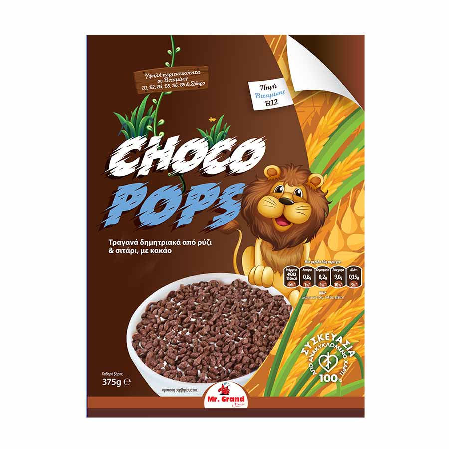 MR GRAND ΔΗΜΗΤΡΙΑΚΑ 375gr - (CHOCOLATE POPS) (Σ8) (5203278016796)