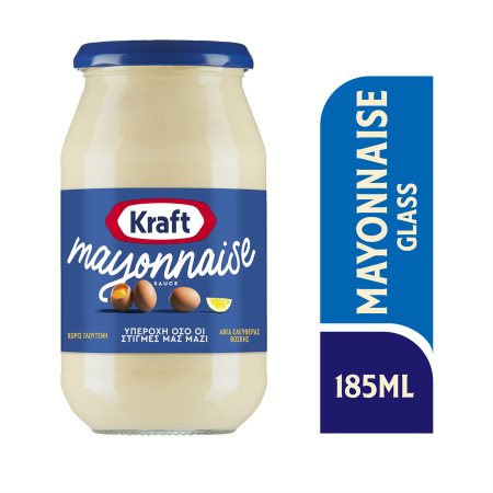 Kraft Mayonnaise 185ml 15s (8001040198971)