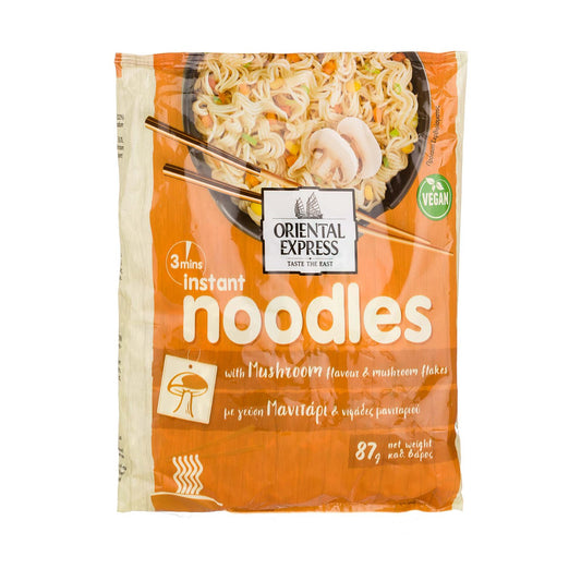 Oriental Express Noodles Μανιτάρι 87gr 12τ (5206674101011)