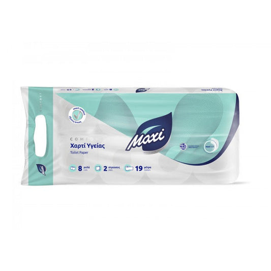 MAXI ΧΑΡΤΙ ΥΓΕΙΑΣ (8τεμ. x 65gr.) (Σ7) (5202505020117)