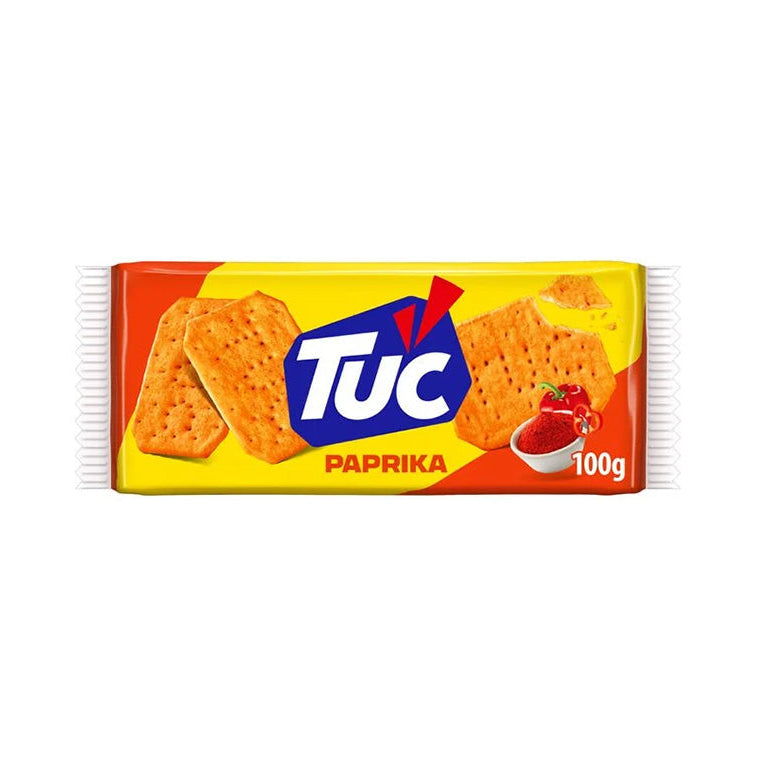 TUC CRACKERS 100gr. - (PAPRIKA FLAVOUR) (Σ24) (7622210598462)