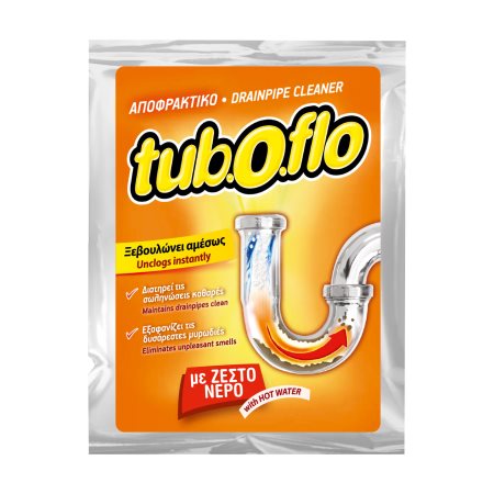 Tuboflo Clogging Powder with Hot Water 60gr 30t (5201314051671)