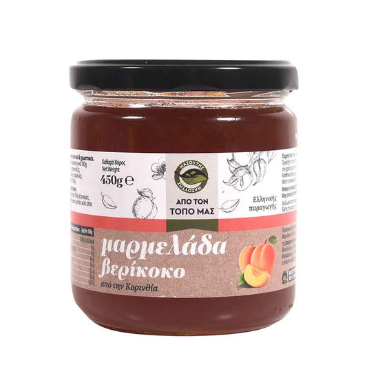 ΜΑΣΟΥΤΗ ΜΑΡΜΕΛΑΔΑ 55% ΒΕΡΙΚΟΚΟ 450gr. (Σ12) (5203278051568)