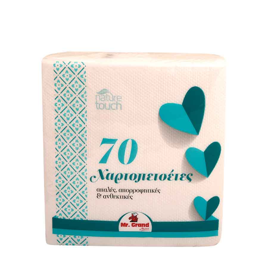 MR GRAND ΧΑΡΤΟΠΕΤΣΕΤΕΣ ΛΕΥΚΕΣ 70Φ 33κ. (Σ48) (5203278023923)