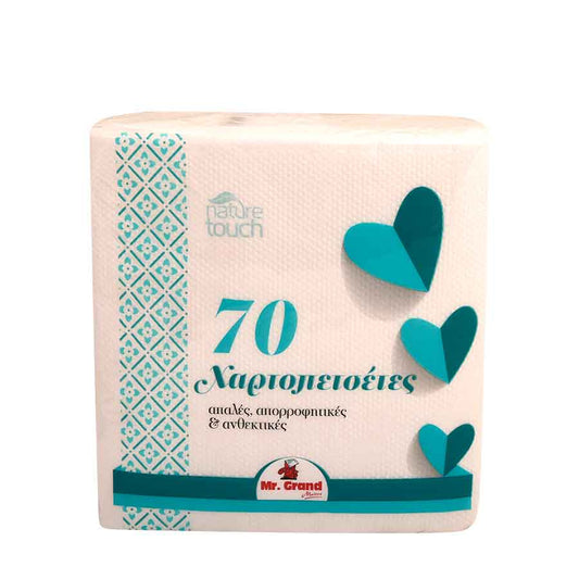 MR GRAND ΧΑΡΤΟΠΕΤΣΕΤΕΣ ΛΕΥΚΕΣ 70Φ 33κ. (Σ48) (5203278023923)