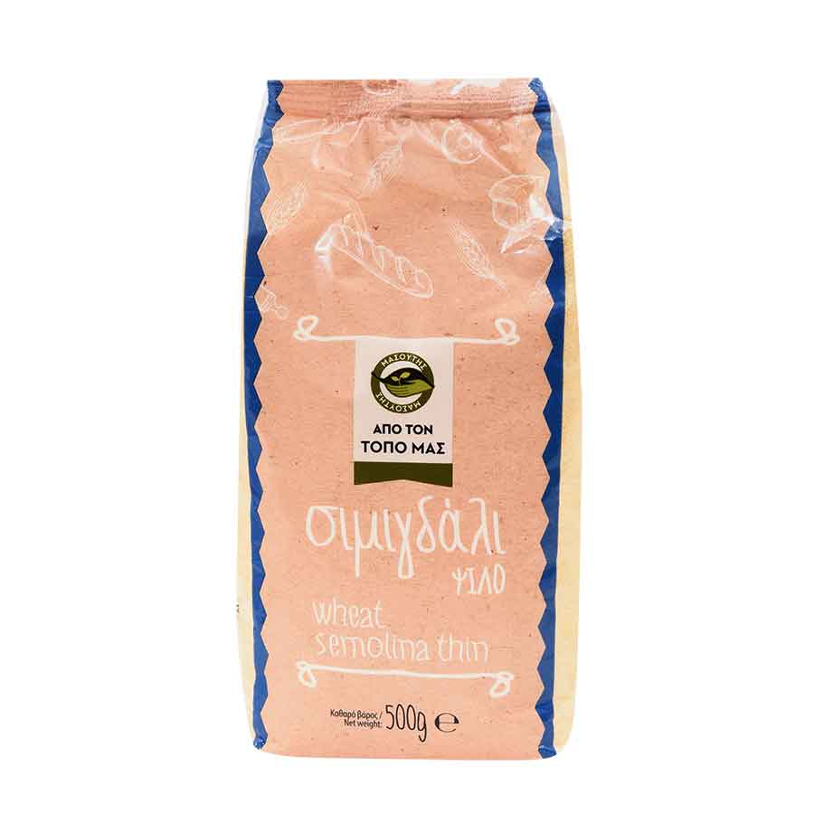 ΜΑΣΟΥΤΗ ΣΙΜΙΓΔΑΛΙ ΨΙΛΟ 500gr. (Σ10) (5203278057553)