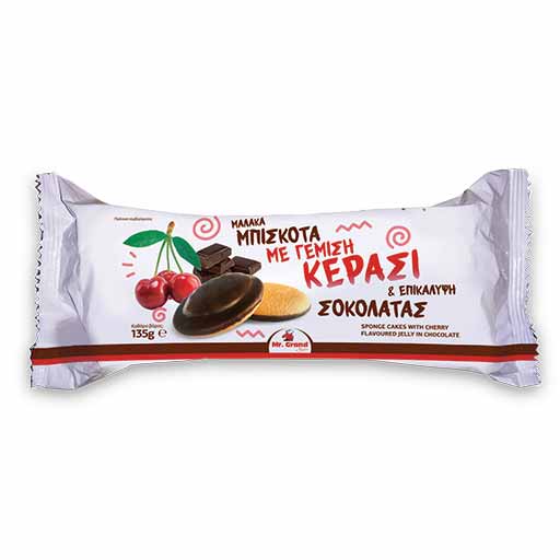 MR GRAND ΜΠΙΣΚΟΤΑ ΜΑΡΜΕΛΑΔΑ ΚΕΡΑΣΙ 135gr. (Σ14) (5203278051124)