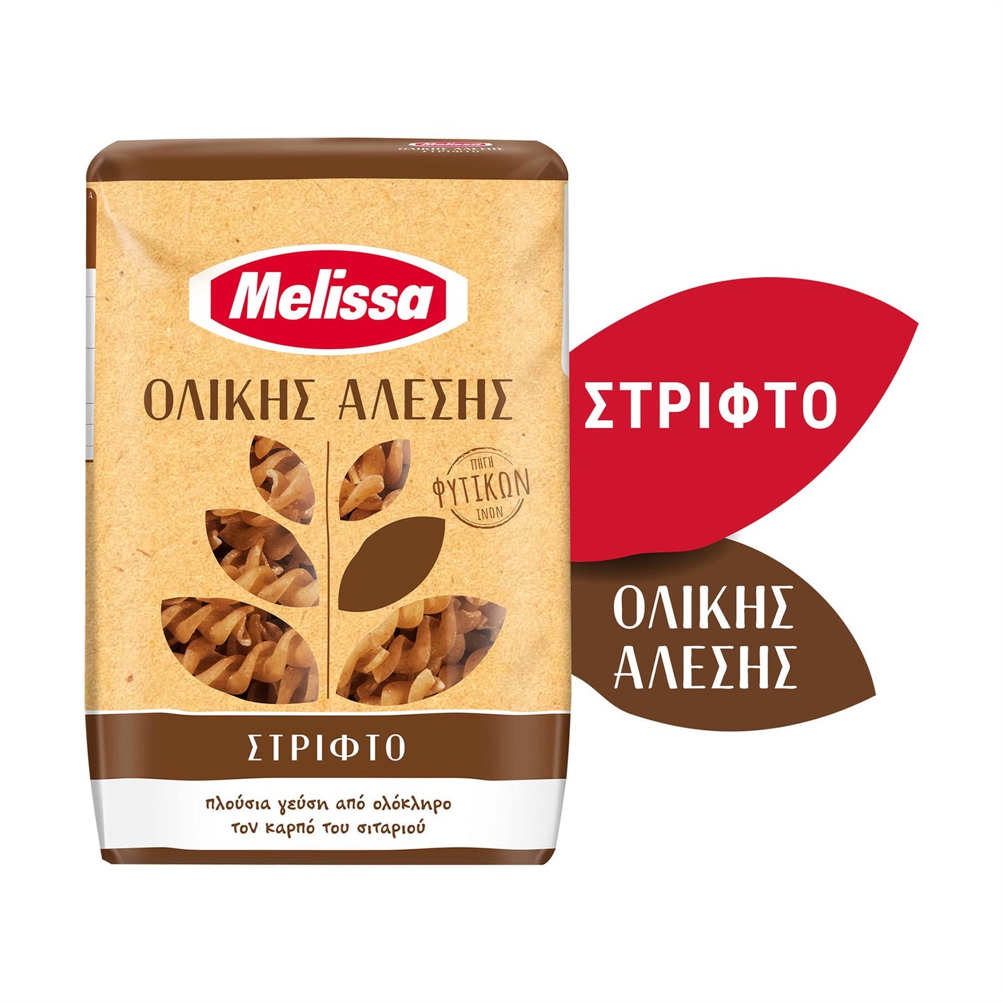 Melissaa Wholemeal Twist 500gr 15t (5201193111954)