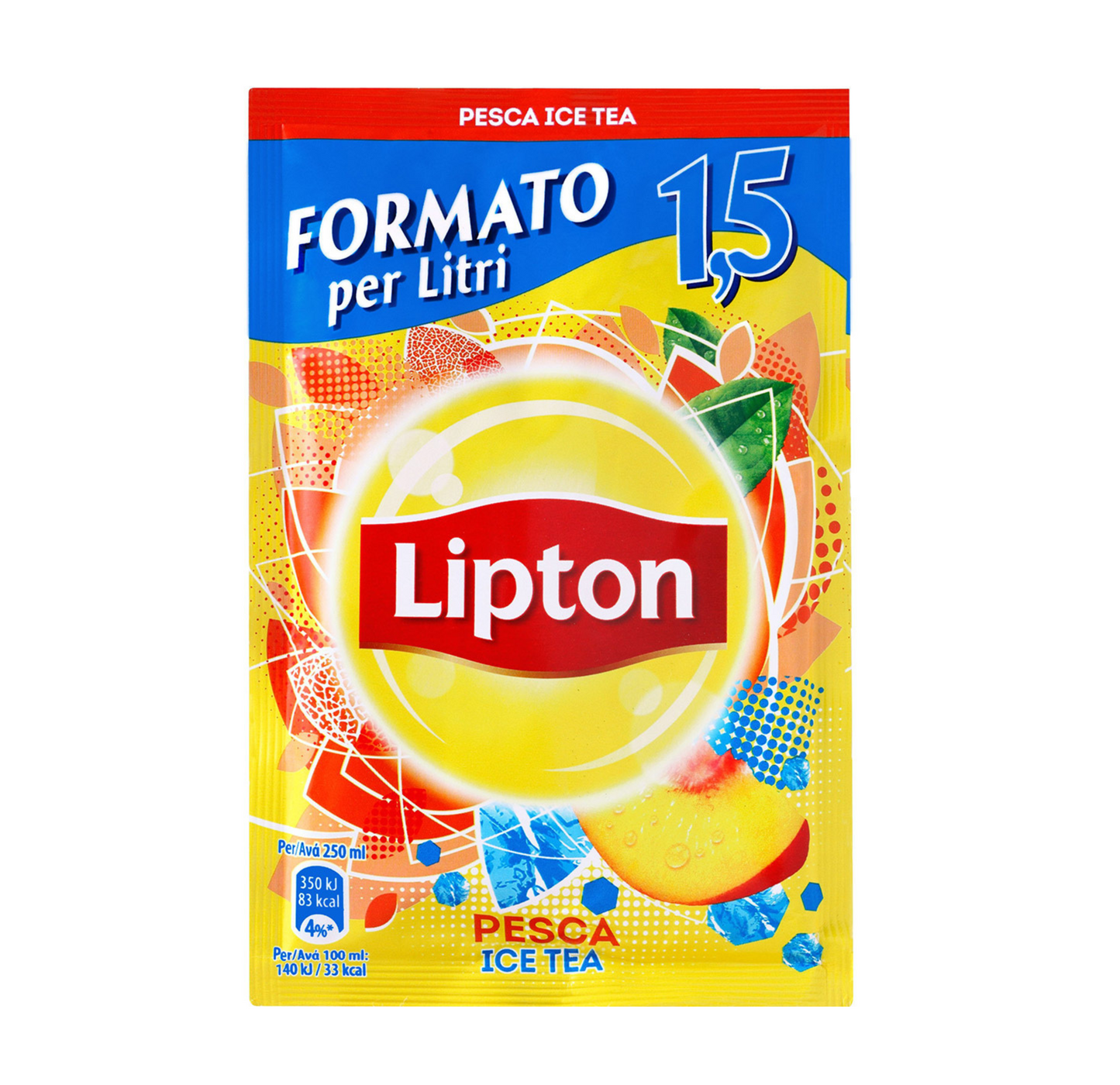 LIPTON ICE TEA ΦΑΚ. ΡΟΔΑΚΙΝΟ 125ΓΡ 25τ (8000990117896)