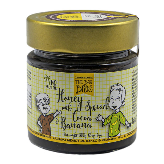 THE BEE BROS ΑΛΕΙΜΜΑ 300gr - (ΜΕΛΙΟΥ) (ΜΠΑΝΑΝΑ) (Σ12) (5214000075493)
