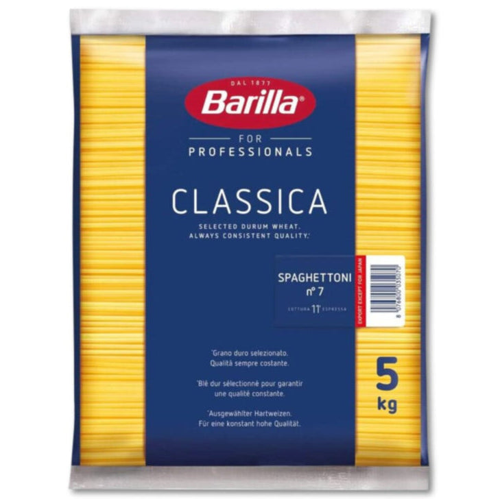 BARILLA ΖΥΜΑΡΙΚΑ CATERING 5kg. - (Νο. 7 ΣΠΑΓΓΕΤΙ) (Σ3) (8076800035070)