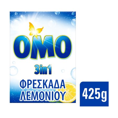 Omo Powder Laundry Detergent for Hand 0.425kg 18t (8710447497067)