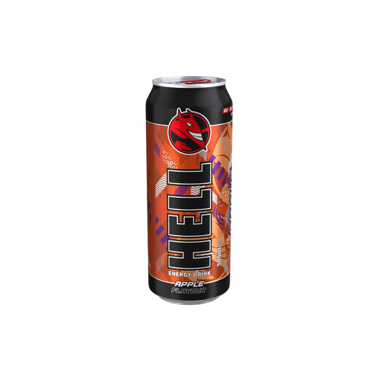 HELL ENERGY DRINK 500ml - (APPLE)  (Σ12) (5999885746576)