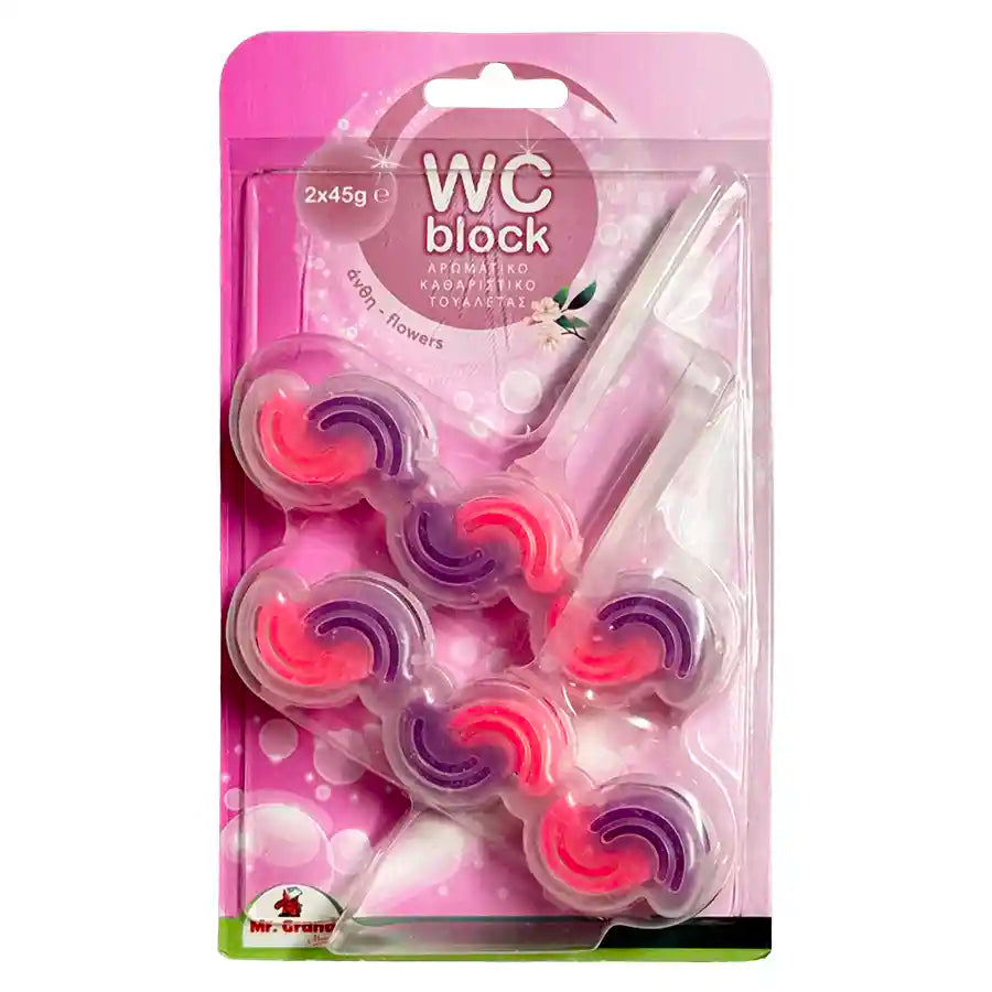 MR GRAND WC BLOCK (2x45gr.) - (FLOWERS) (Σ24) (5203278064780)