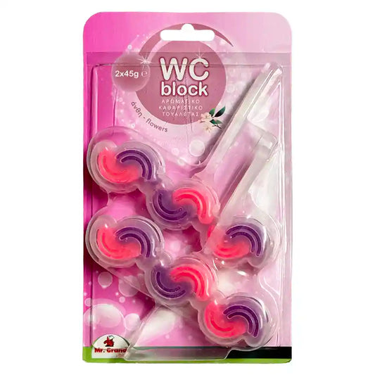 MR GRAND WC BLOCK (2x45gr.) - (FLOWERS) (Σ24) (5203278064780)