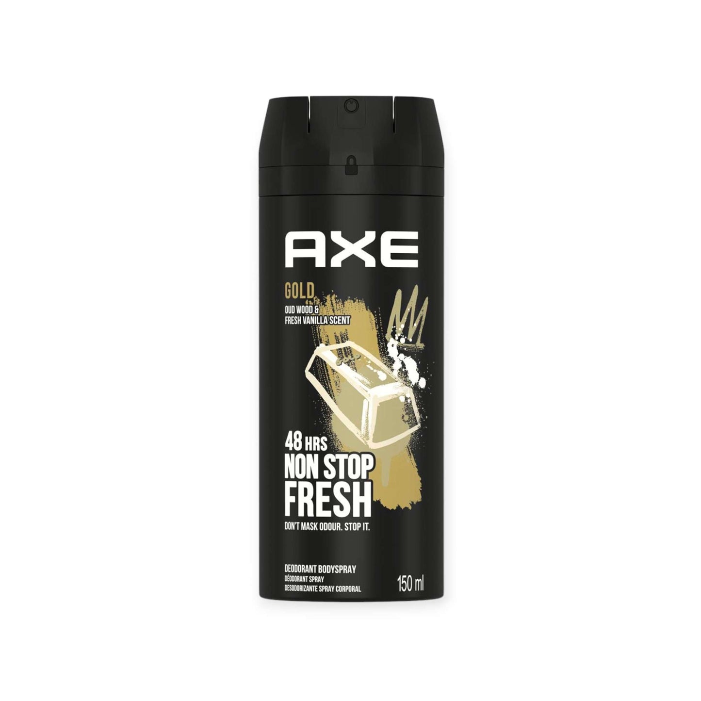 AXE DEO SPRAY 150ML (GOLD) (Σ6) (6001087375115)