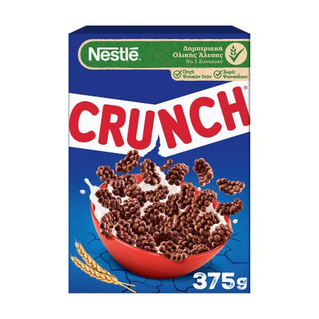 Nestle Crunch Ολικής Άλεσης 375gr 14τ (3387390124439)