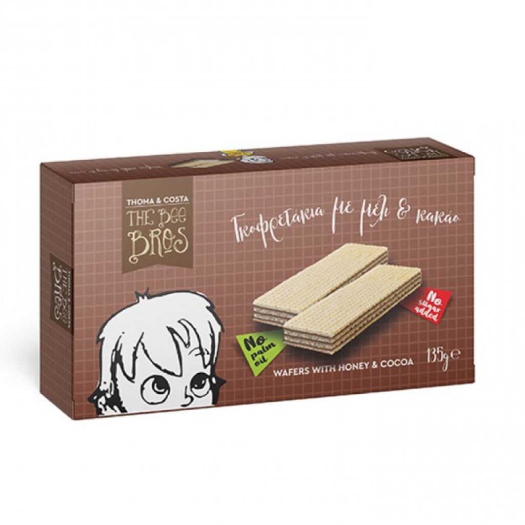 THE BEE BROS ΓΚΟΦΡΕΤΕΣ 135gr - (ΜΕΛΙ & ΚΑΚΑΟ) (Σ30) (5214000075981)