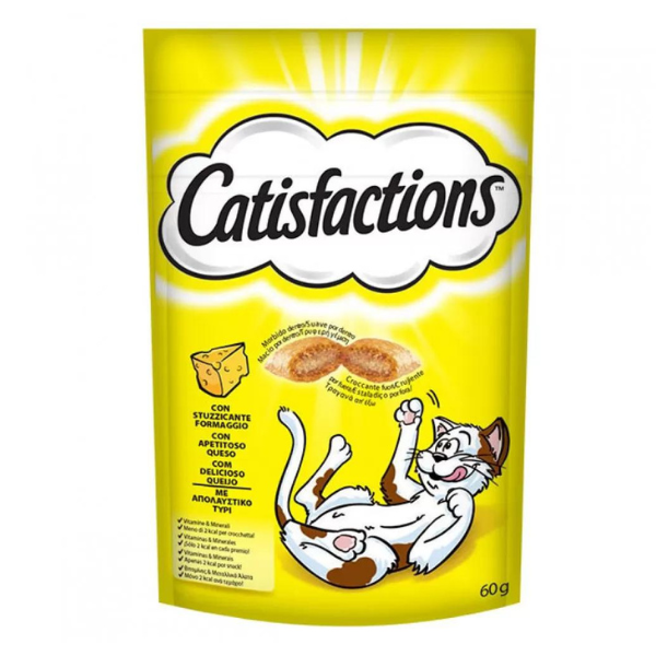 CATISFACTIONS ΓΑΤΟΤΡΟΦΗ 60gr. - (ΤΥΡΙ) (Σ6) (5998749117798)