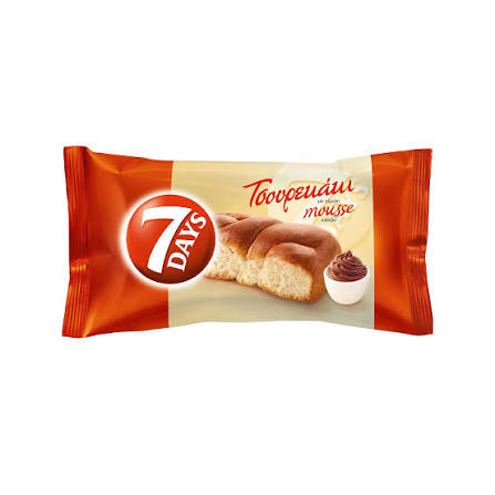 7DAYS ΤΣΟΥΡΕΚΙ 85gr. - (ΚΡΕΜΑ ΚΑΚΑΟ) (Σ20) (5201360188017)