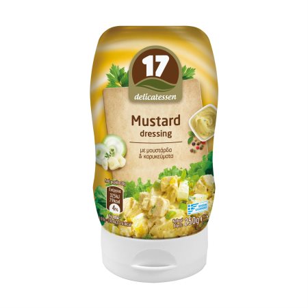 17 Delicatessen Sauce Mustard 250gr 12τ (5201050123205)