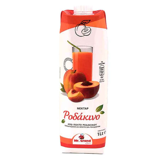 MR GRAND ΧΥΜΟΣ ΝΕΚΤΑΡ ΡΟΔΑΚΙΝΟ 1lt. (Σ12) (5203278021417)