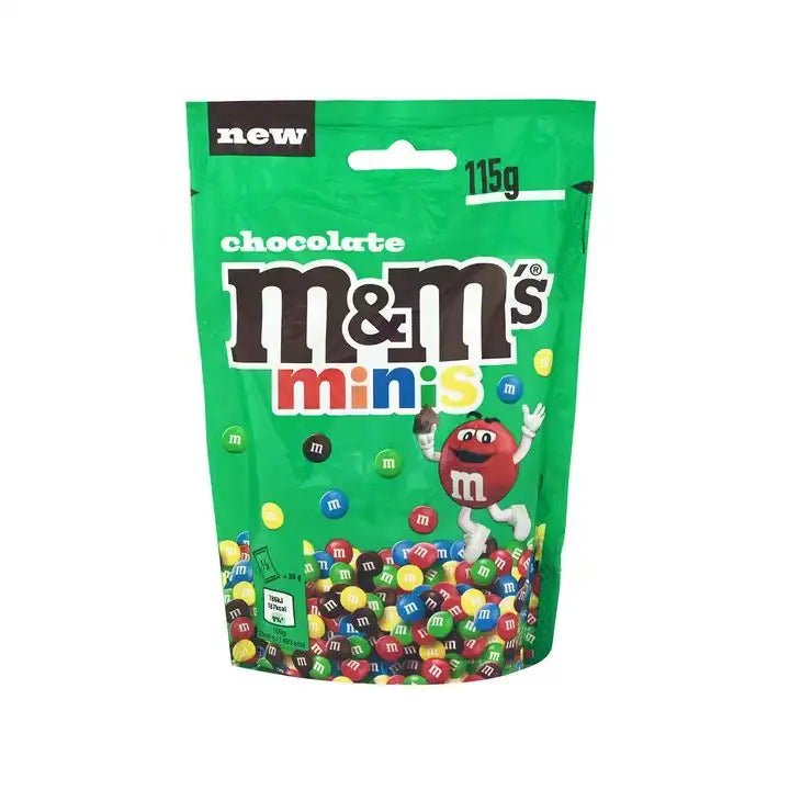M&M'S CHOCO MINIS 115gr. (Σ12) (5900951314537)