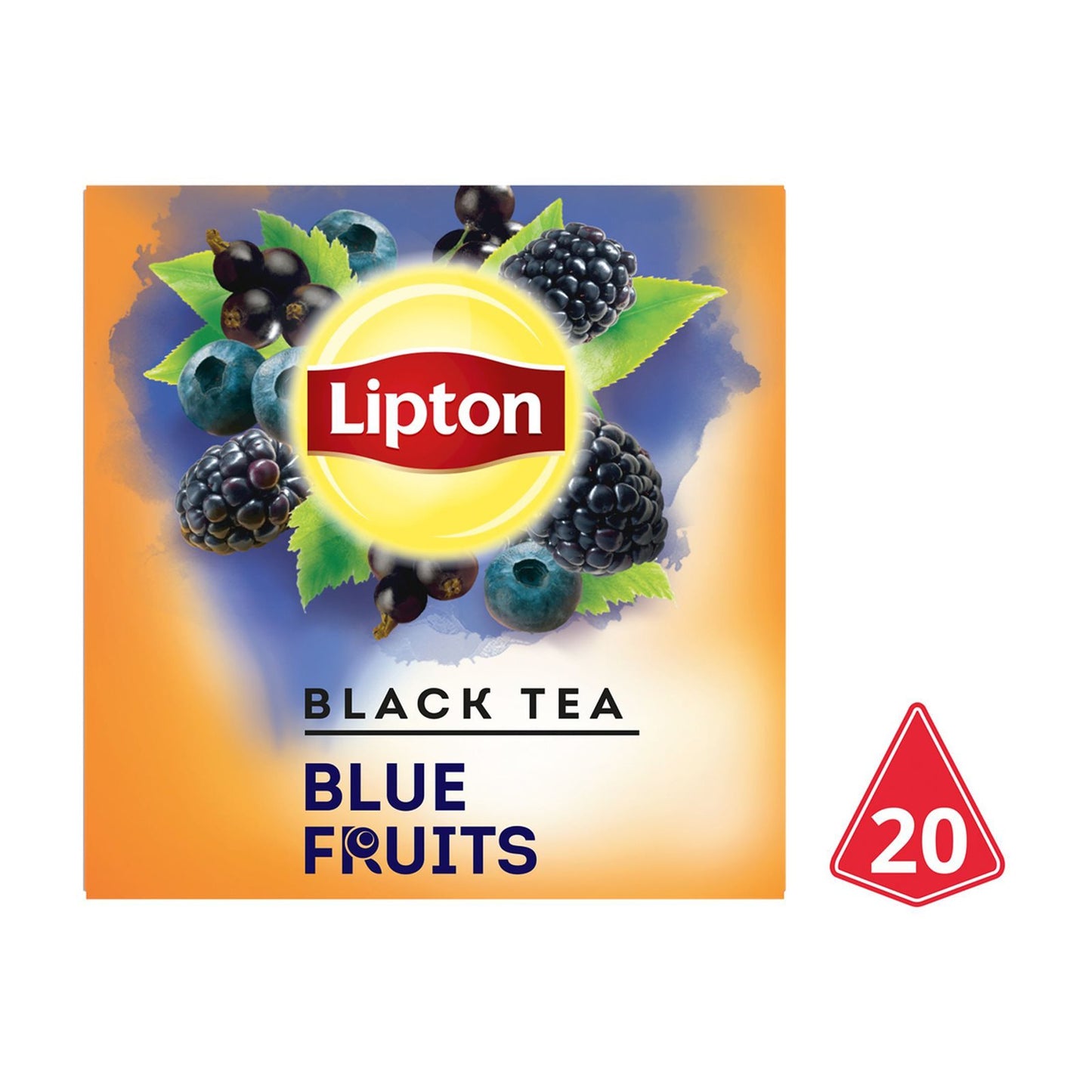 Lipton Μαύρο Τσάι Blue Fruits 20 Φακελάκια 12τ (7310390855122)