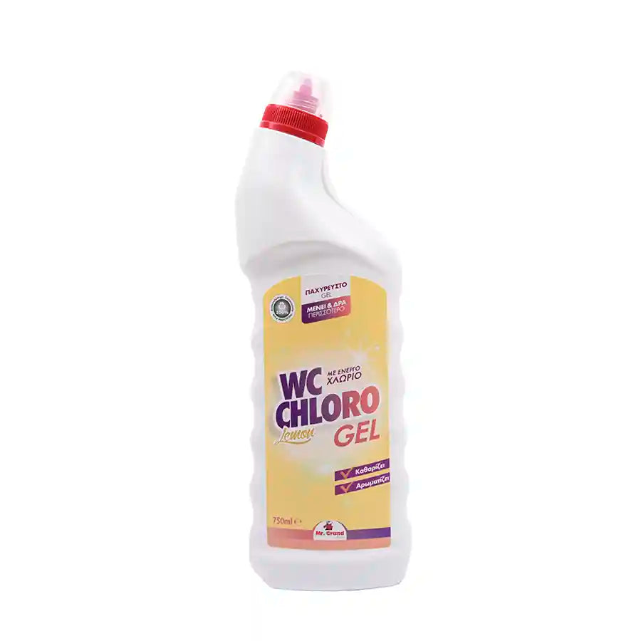 MR GRAND ΥΓΡΟ WC GEL LEMON 750ml. (Σ12) (5203278041026)