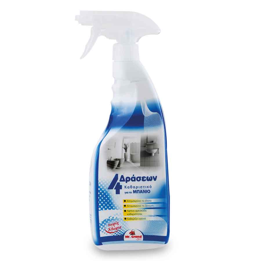 MR GRAND ΠΟΛΥΚΑΘΑΡΙΣΤΙΚΟ SPRAY ΜΠΑΝΙΟΥ 4ΣΕ1 750ml. (Σ12) (5203278041064)