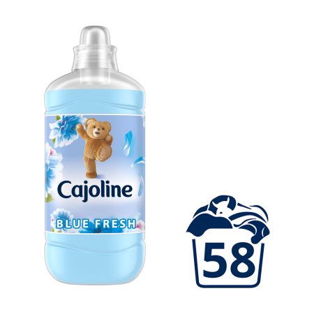 Cajoline Fabric Softener 58 Measures Sensations with Blue Fresh Scent 6t (8710847898471)