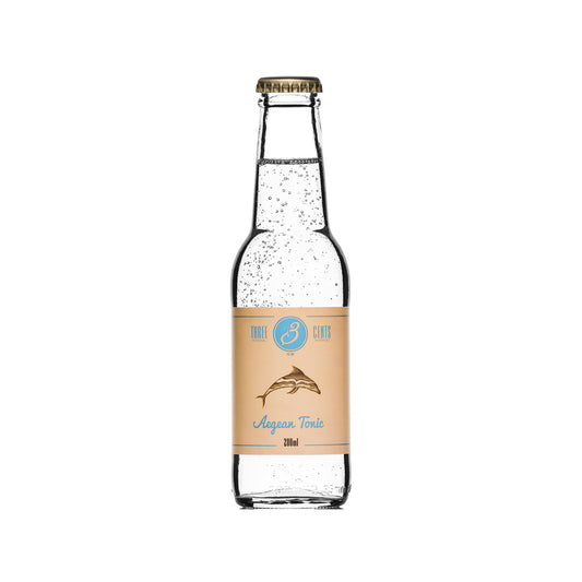 THREE CENTS ΓΥΑΛΙ 200ml - (AEGEAN TONIC) (Σ24) (5060671000100)