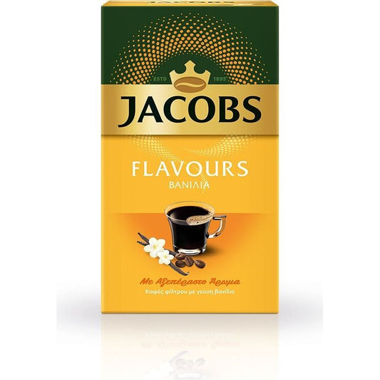 Jacobs Καφές Φίλτρου με Άρωμα Vanilla 250gr 12τ (5201530028037)
