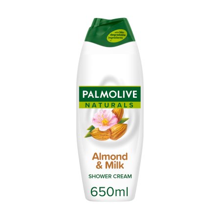 Palmolive 650ml Almond Milk Creamy Shower Gel 12t (8718951259942)