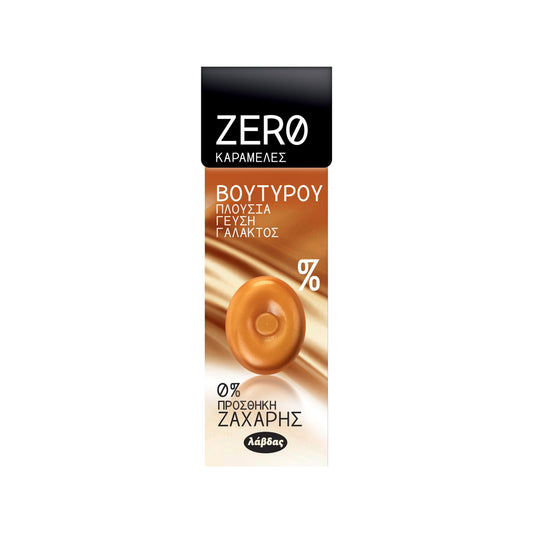 ZERO ΚΑΡΑΜΕΛΕΣ ΒΟΥΤΥΡΟΥ 0% 32ΓΡ (Σ12) (5201583086114)
