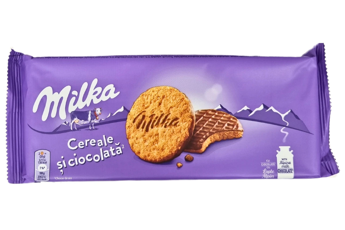 MILKA COOKIES 126gr. - (CHOCO GRAIN) (Σ12) (7622210403919)