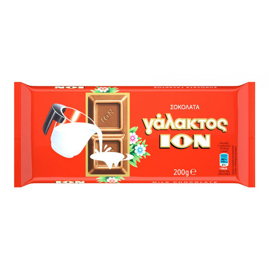 ION Milk Chocolate 200gr 10t (5012501010179)