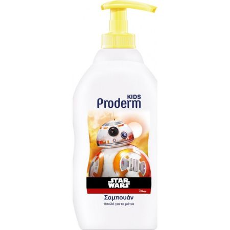 Proderm Υποαλλεργικό Παιδικό Σαμπουάν "Star Wars" σε Μορφή Gel 400ml 6τ (8710908596469)