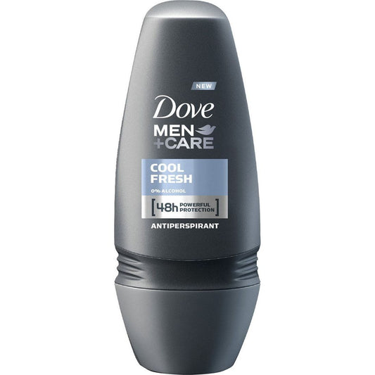 Dove Men+Care Cool Fresh 0% Alcohol Deodorant 48h in Roll-On 50ml 6t (96125564)
